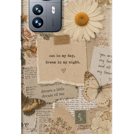 Vintage case Mi 12 Pro 5G Hard Case Back Cover by Casekaro