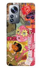 Funkover Mi 12 Pro 5G Hard Case Back Cover by Casekaro