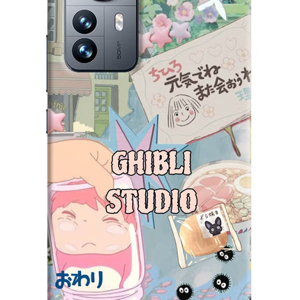 Studio Ghibli Mi 12 Pro 5G Hard Case Back Cover by Casekaro