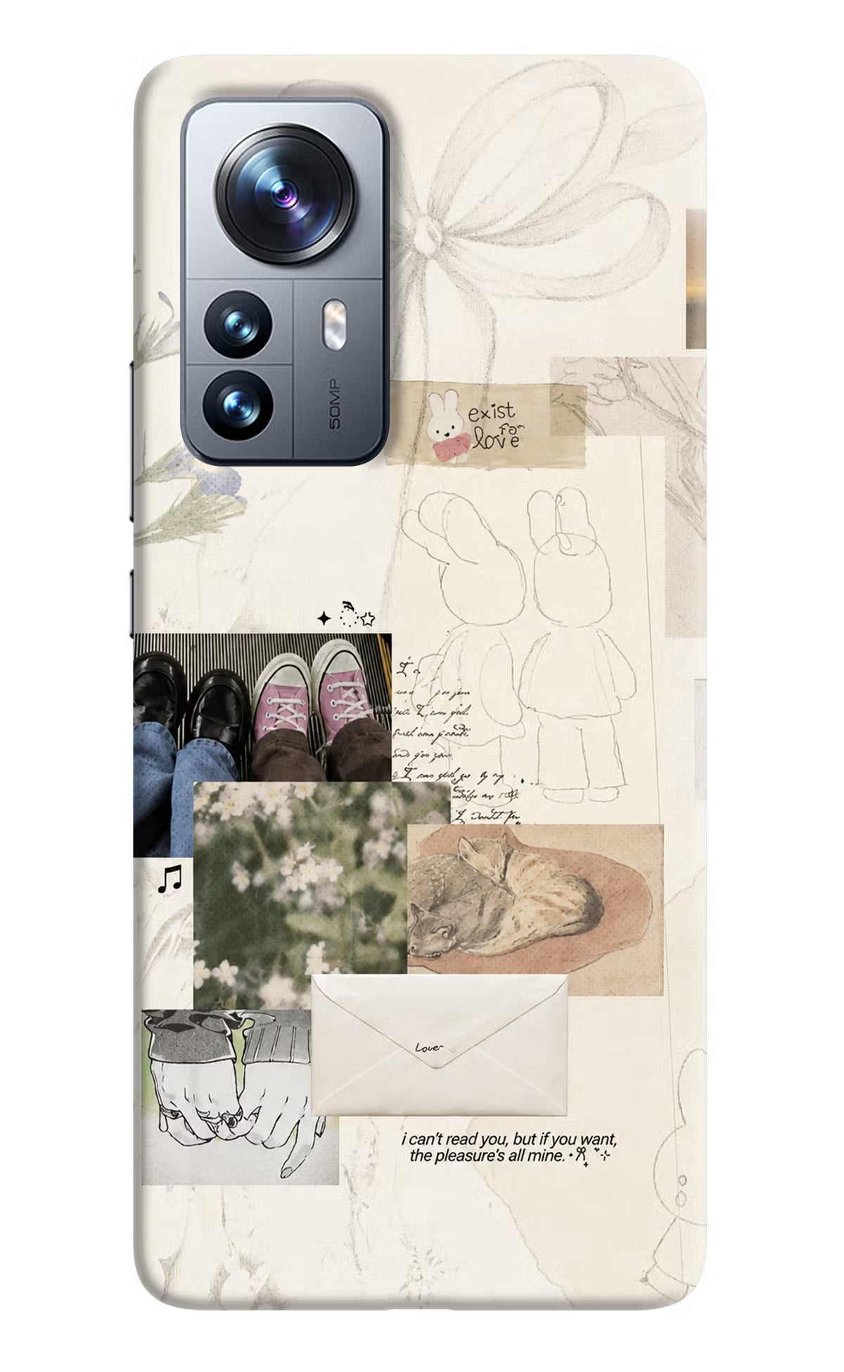 Soft Aesthetic Mi 12 Pro 5G Back Cover