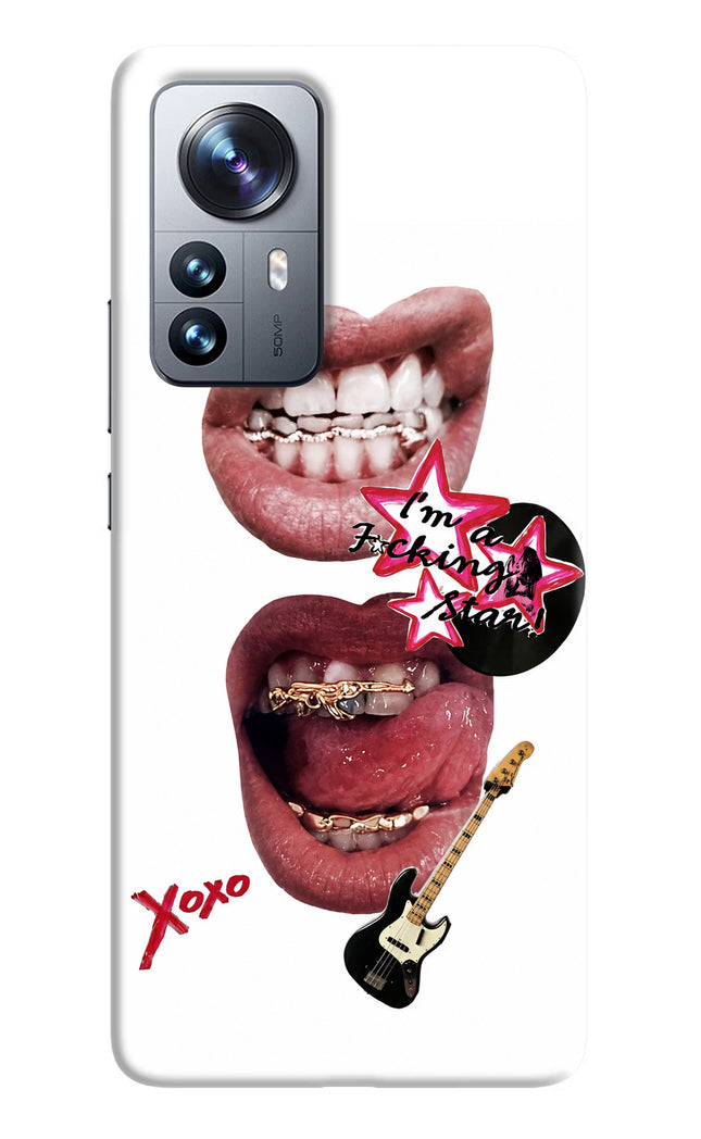 Rockstar Mi 12 Pro 5G Hard Case Back Cover by Casekaro