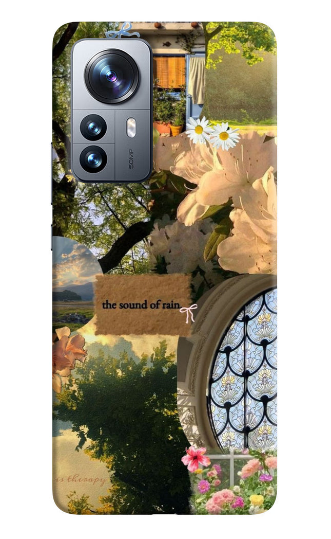Rain Mi 12 Pro 5G Hard Case Back Cover by Casekaro