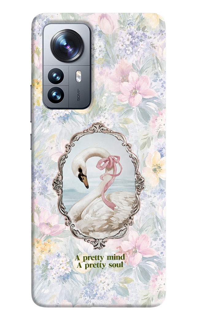Pretty Mind Pretty Soul Mi 12 Pro 5G Hard Case Back Cover by Casekaro