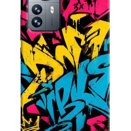 Graffiti Vibe Mi 12 Pro 5G Hard Case Back Cover by Casekaro