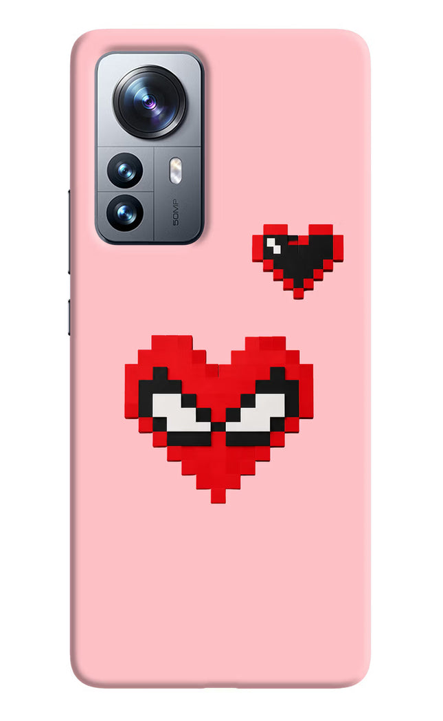 Gwen Heart Mi 12 Pro 5G Hard Case Back Cover by Casekaro
