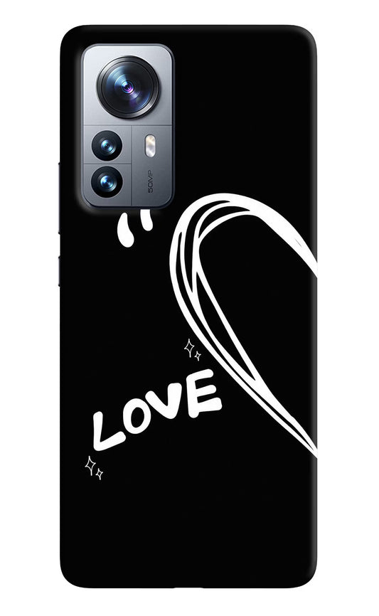 Love Line Mi 12 Pro 5G Hard Case Back Cover by Casekaro
