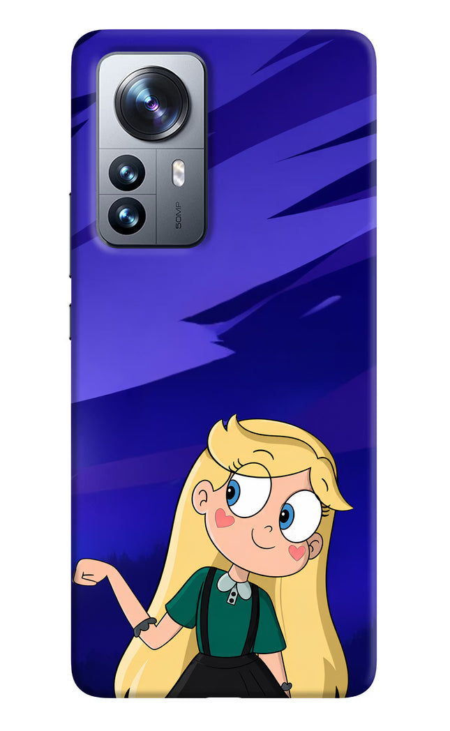 Star Glow Mi 12 Pro 5G Hard Case Back Cover by Casekaro
