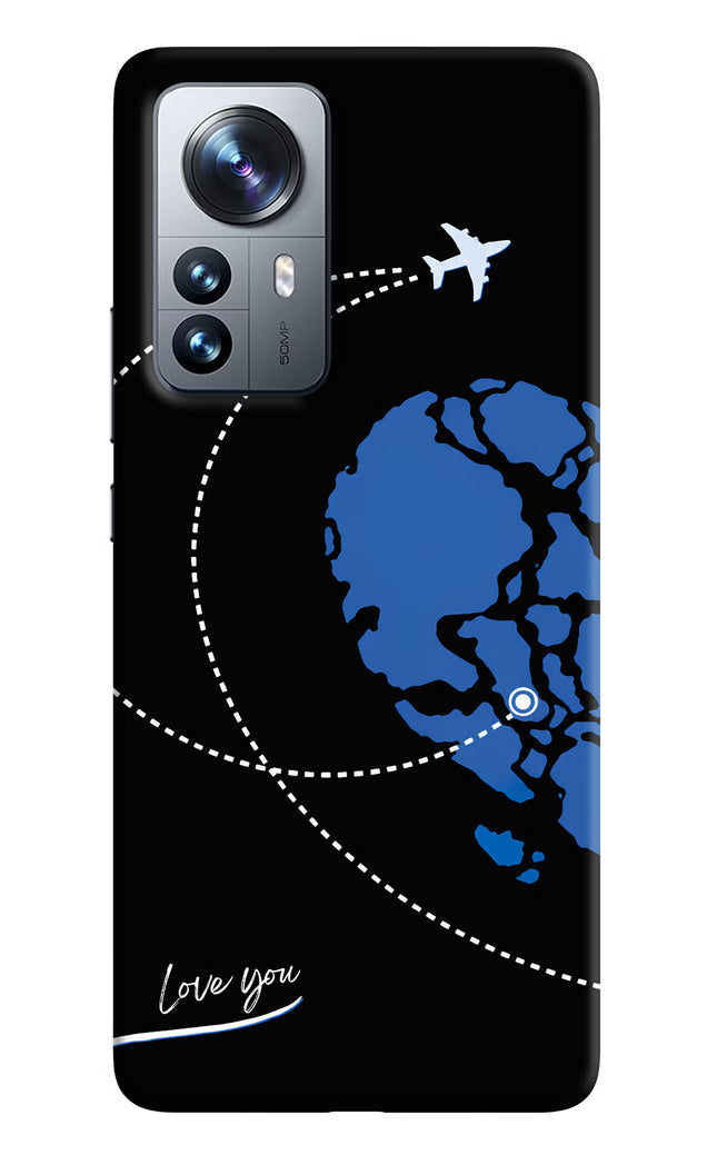 Love Orbit Mi 12 Pro 5G Hard Case Back Cover by Casekaro