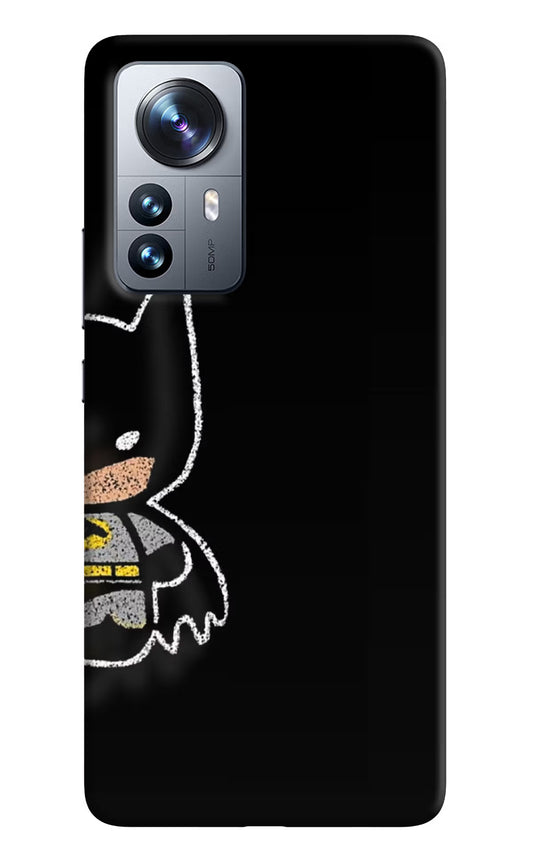 Bat Kitty Mi 12 Pro 5G Hard Case Back Cover by Casekaro