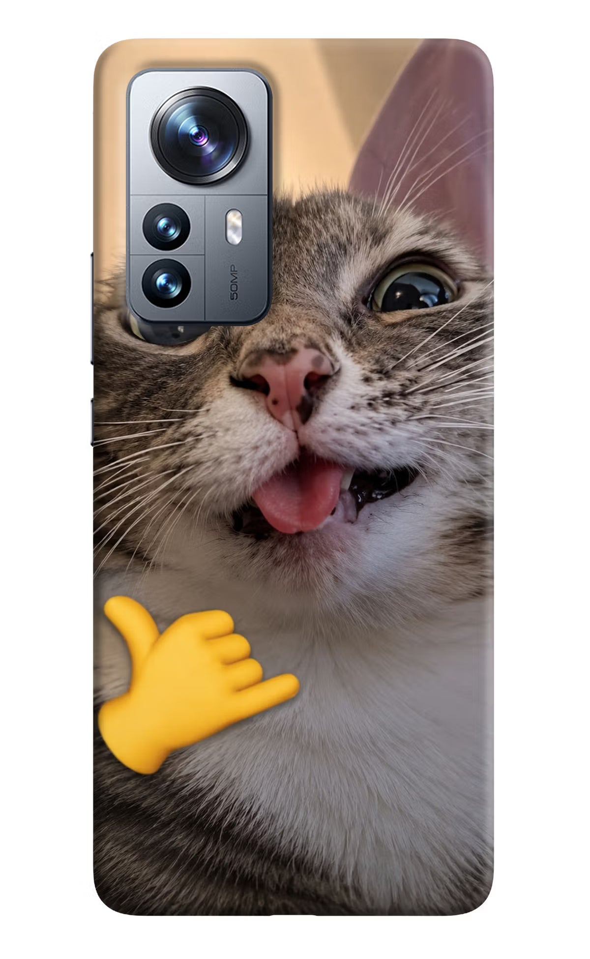 Silly Cat Call Mi 12 Pro 5G Back Cover
