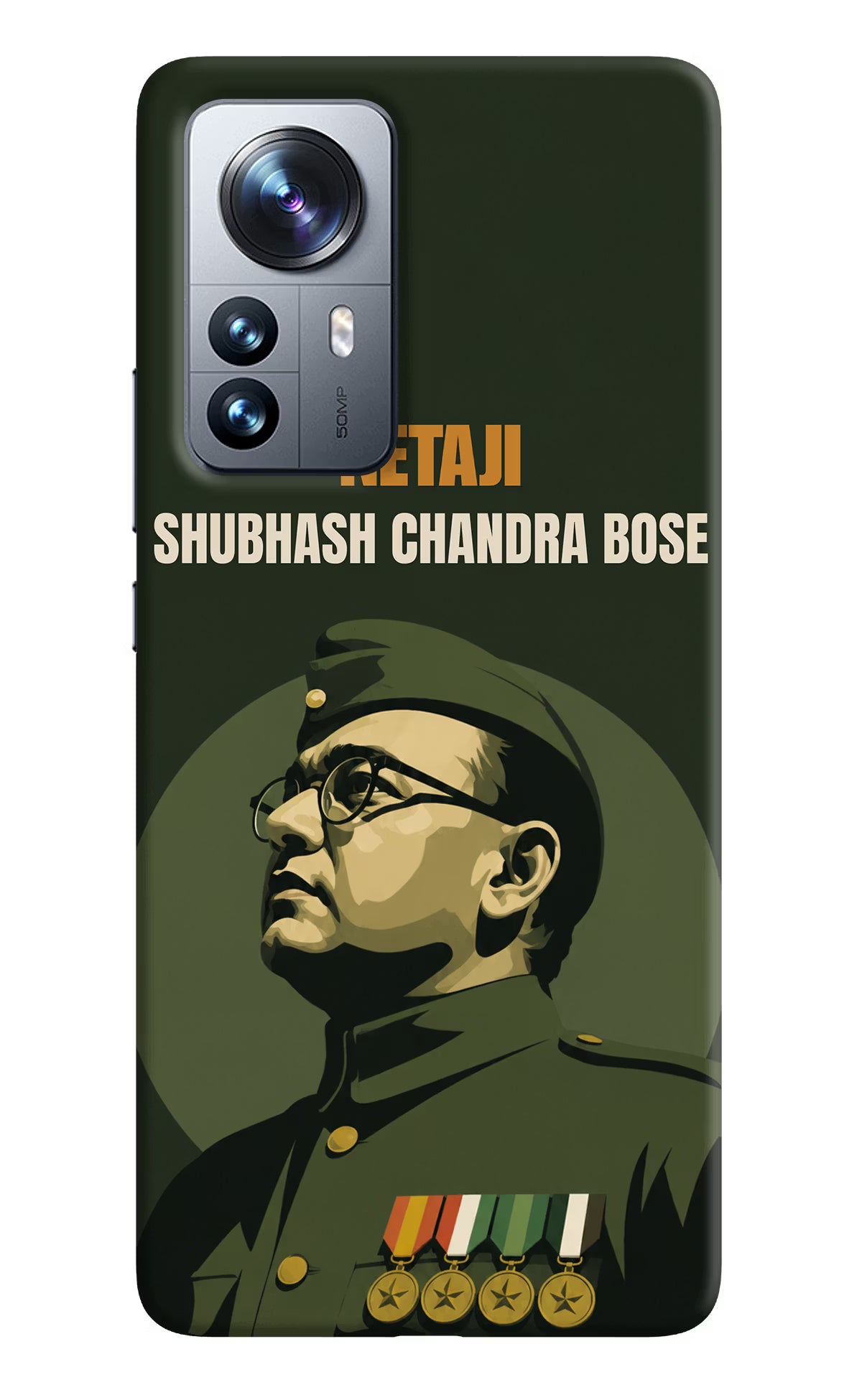 Netaji Legacy Mi 12 Pro 5G Back Cover