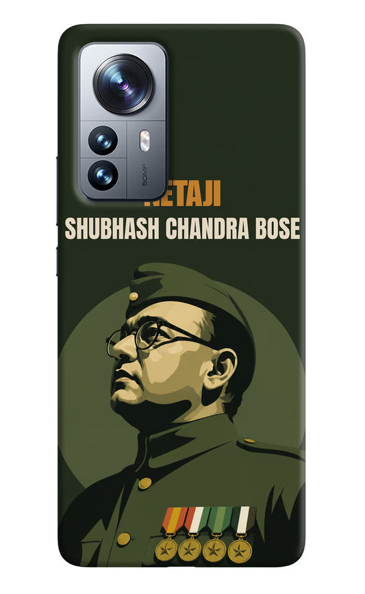 Netaji Legacy Mi 12 Pro 5G Back Cover
