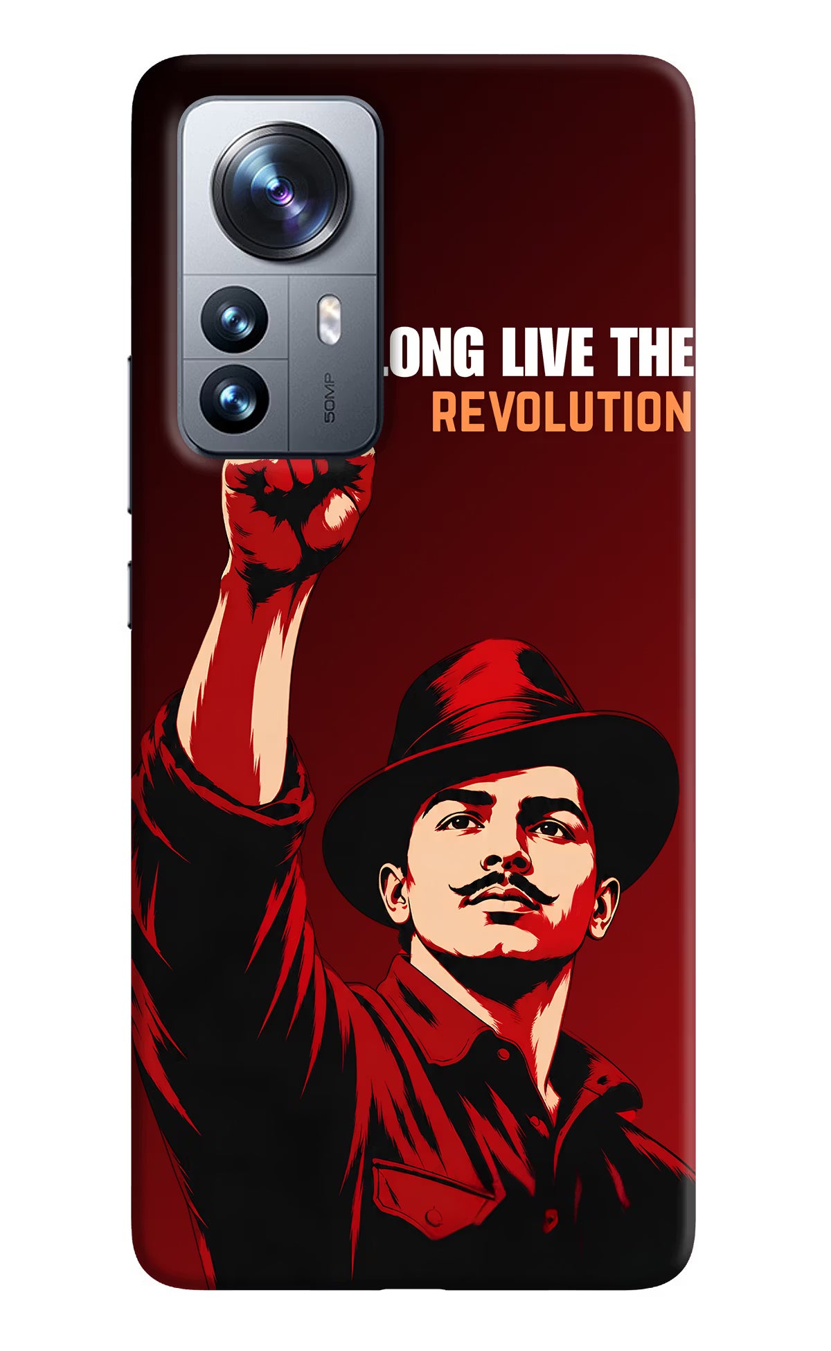 Bhagat Singh Revolution Mi 12 Pro 5G Back Cover