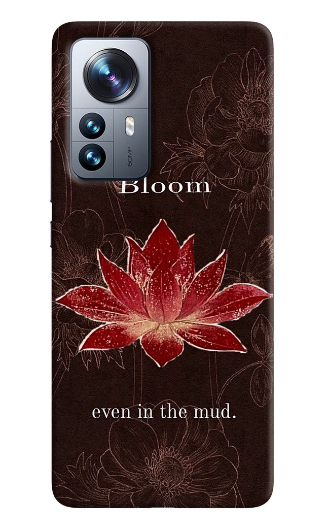 Bloom Mi 12 Pro 5G Hard Case Back Cover by Casekaro