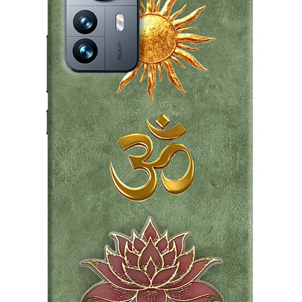 Om & Lotus Mi 12 Pro 5G Back Cover