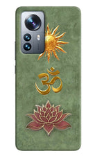 Om & Lotus Mi 12 Pro 5G Back Cover