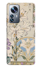 White Lily Mi 12 Pro 5G Back Cover