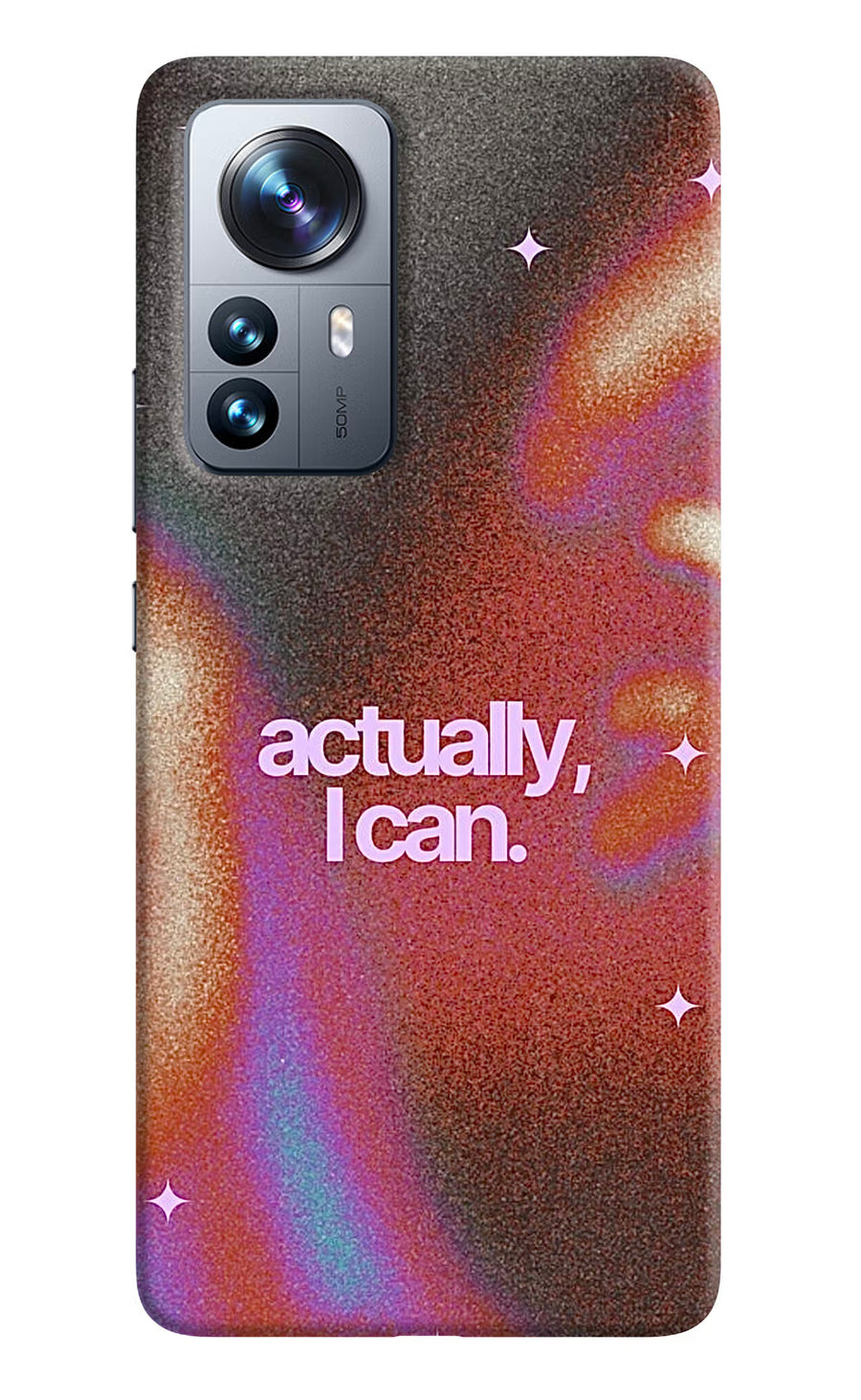 Pink Aura Mi 12 Pro 5G Back Cover, Hard case