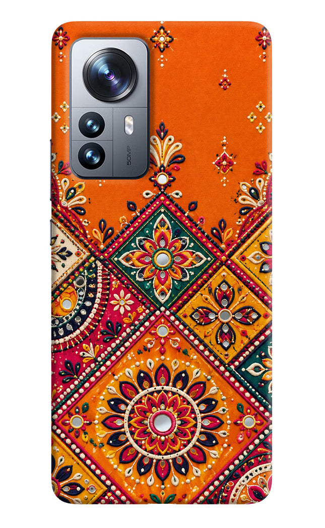 Kutch Glow Mi 12 Pro 5G Hard Case Back Cover by Casekaro