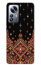 Noir Mehfil Mi 12 Pro 5G Hard Case Back Cover by Casekaro
