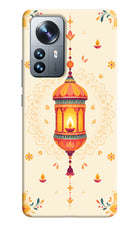Golden Lantern Mi 12 Pro 5G Hard Case Back Cover by Casekaro