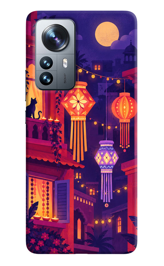 Lantern Lane Mi 12 Pro 5G Hard Case Back Cover by Casekaro