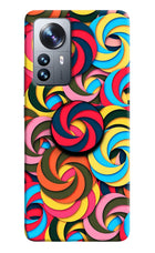 Spiral Pattern Mi 12 Pro 5G Pop Case by Casekaro