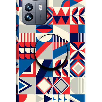 Colorful Pattern Mi 12 Pro 5G Pop Case by Casekaro