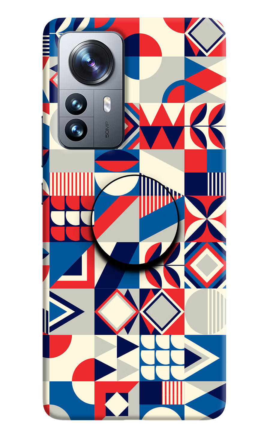 Colorful Pattern Mi 12 Pro 5G Pop Case, Hard case