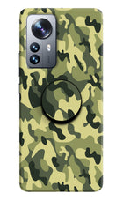 Camouflage Mi 12 Pro 5G Pop Case by Casekaro