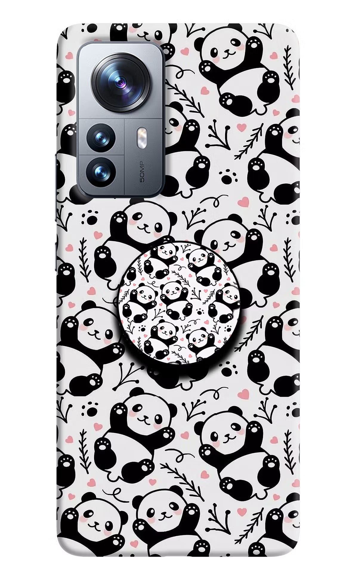 Cute Panda Mi 12 Pro 5G Pop Case