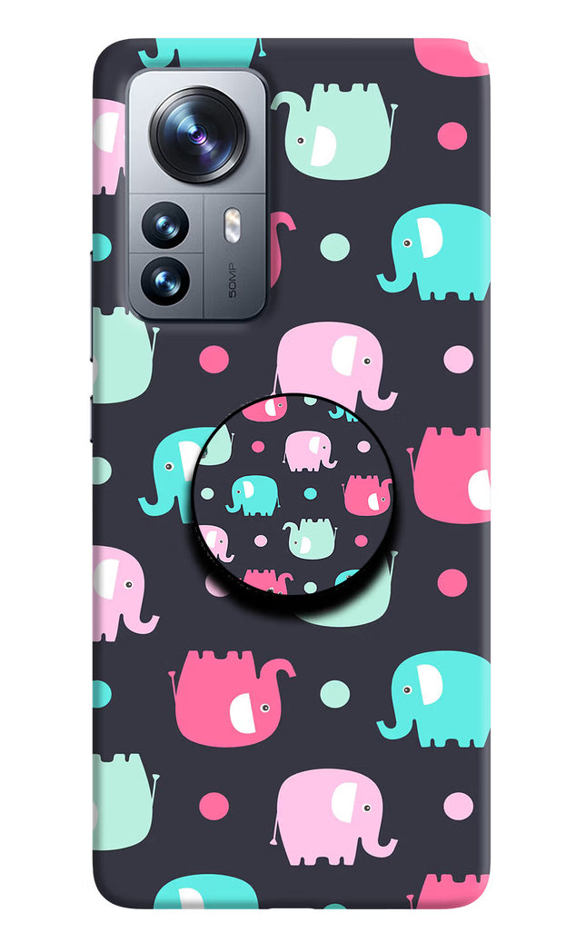 Baby Elephants Mi 12 Pro 5G Pop Case by Casekaro