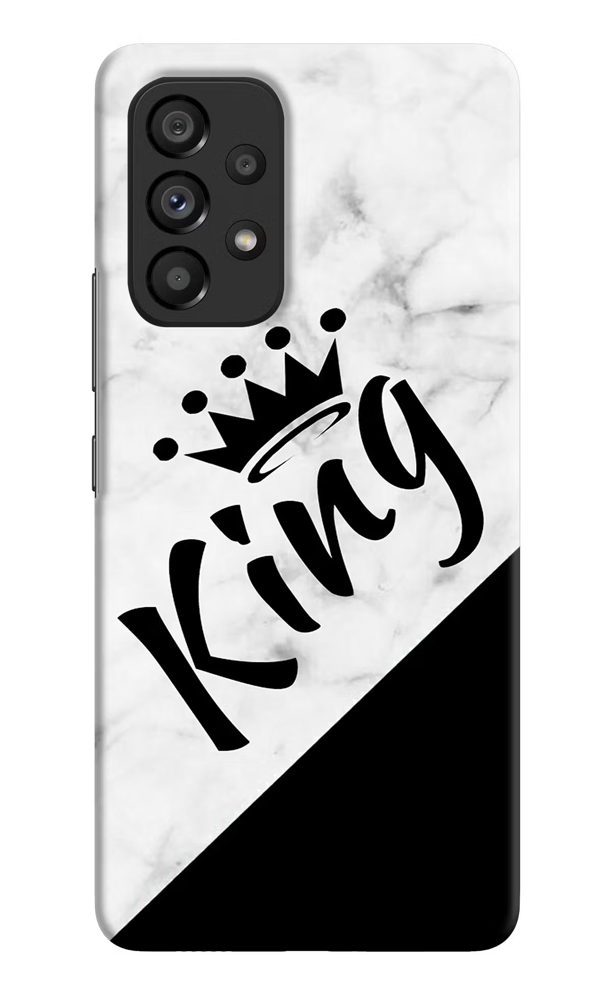 King Samsung A53 5G Hard Case Back Cover by Casekaro