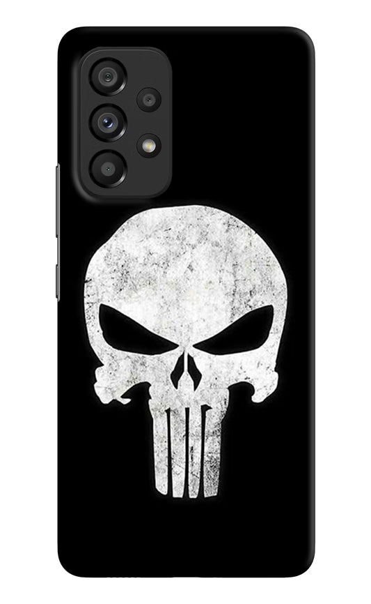 Punisher Skull Samsung A53 5G Hard Case Back Cover by Casekaro