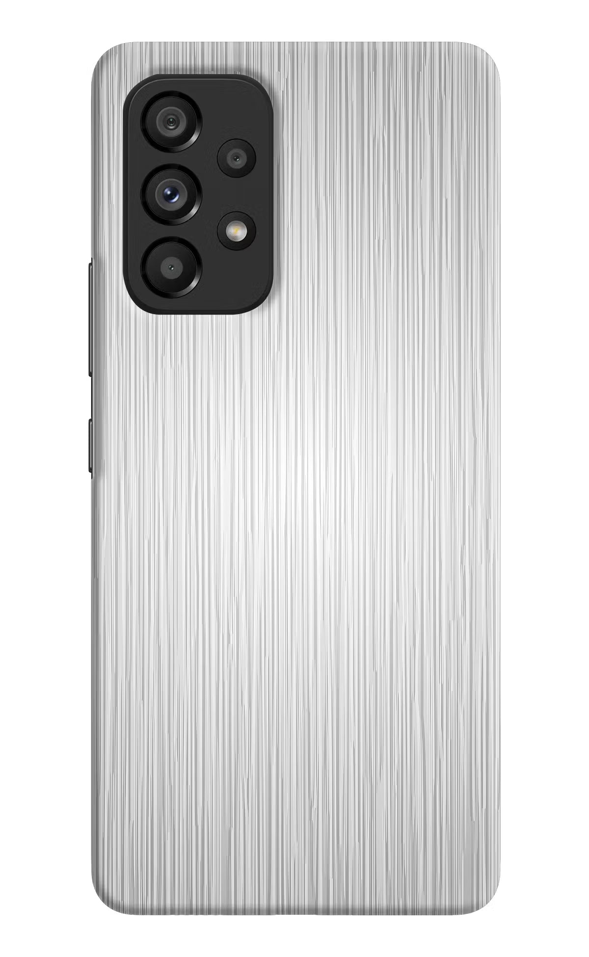 Wooden Grey Texture Samsung A53 5G Hard Case Back Cover by Casekaro