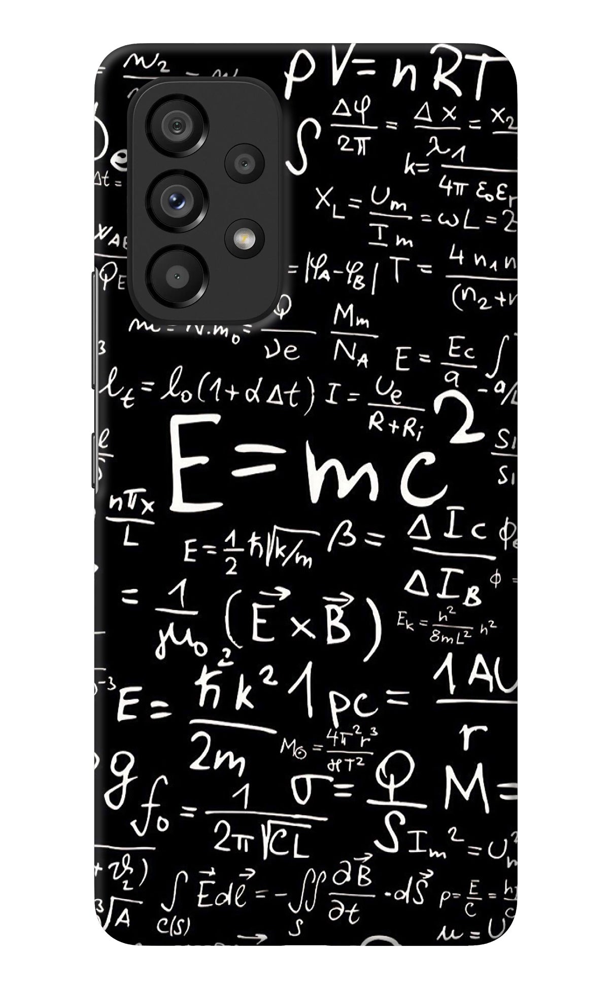 Physics Albert Einstein Formula Samsung A53 5G Back Cover