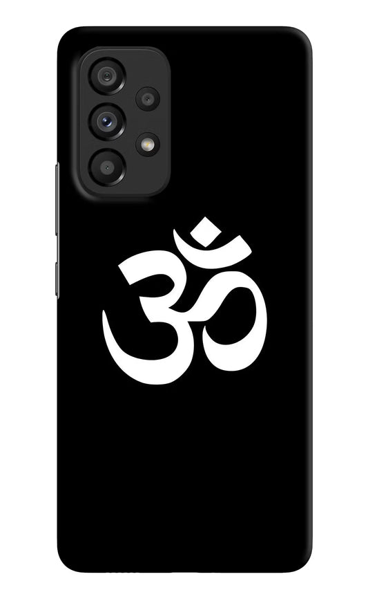 Om Samsung A53 5G Hard Case Back Cover by Casekaro