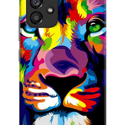 Lion Samsung A53 5G Hard Case Back Cover by Casekaro