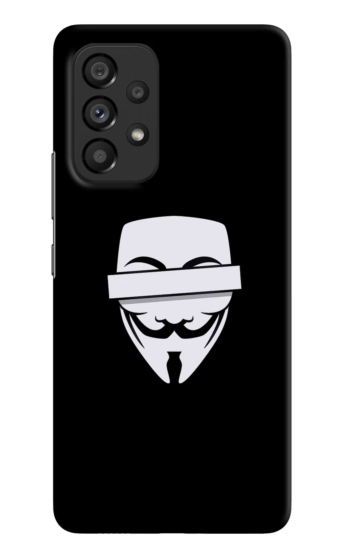 Anonymous Face Samsung A53 5G Hard Case Back Cover by Casekaro