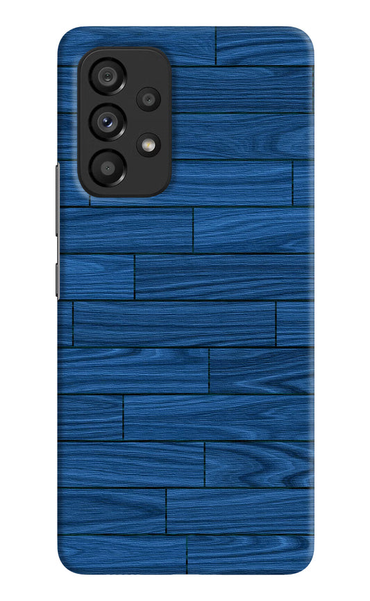 Wooden Texture Samsung A53 5G Hard Case Back Cover by Casekaro