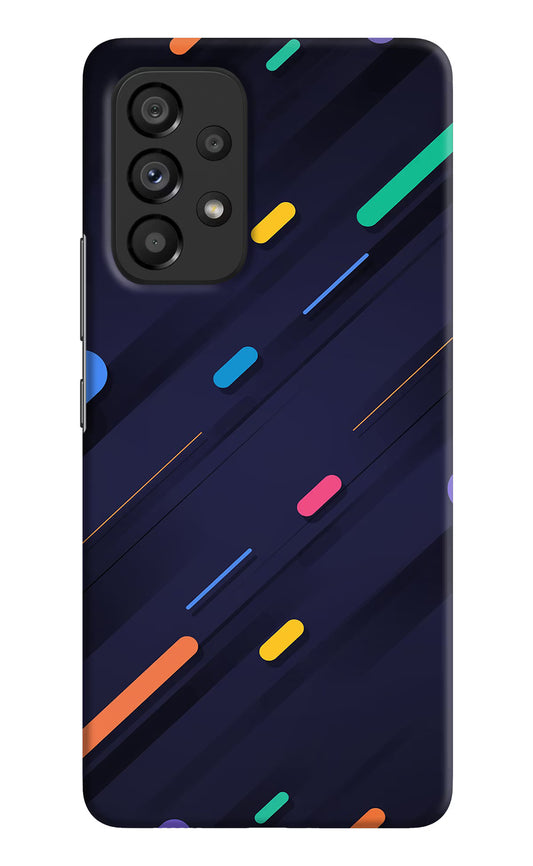 Abstract Design Samsung A53 5G Hard Case Back Cover by Casekaro