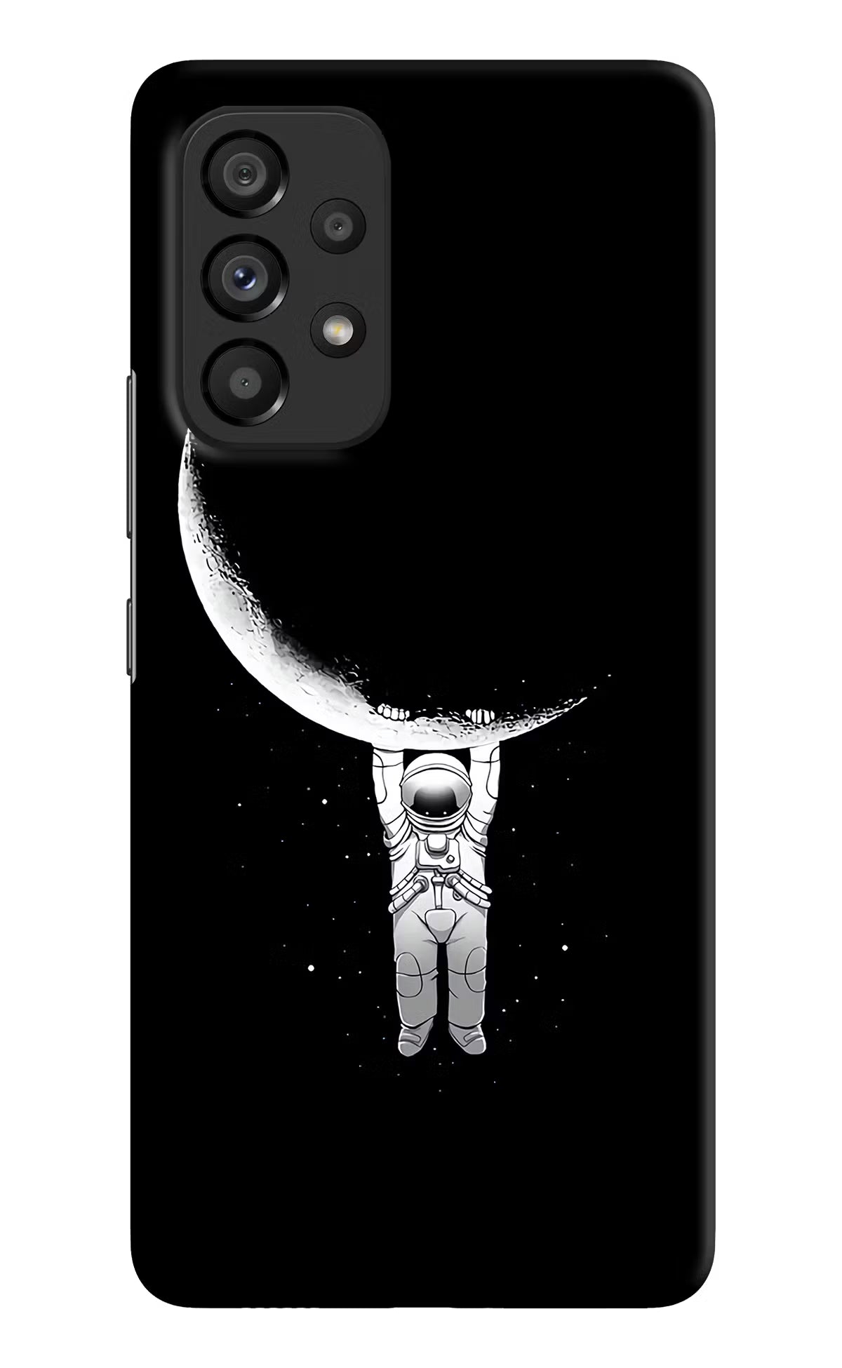 Moon Space Samsung A53 5G Hard Case Back Cover by Casekaro