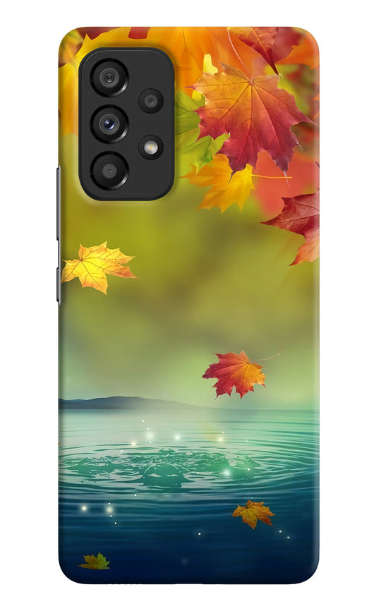 Flowers Samsung A53 5G Hard Case Back Cover by Casekaro
