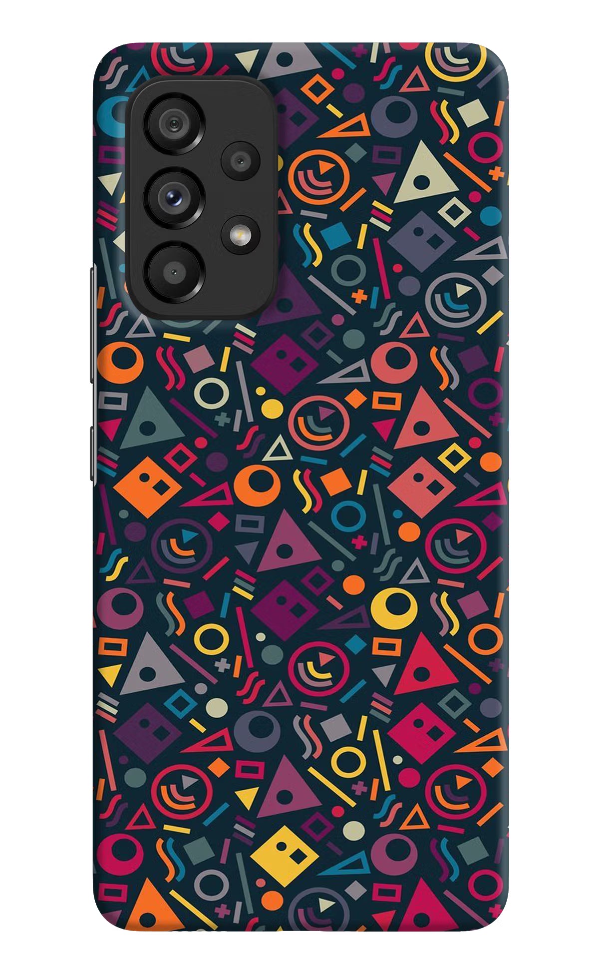 Geometric Abstract Samsung A53 5G Hard Case Back Cover by Casekaro