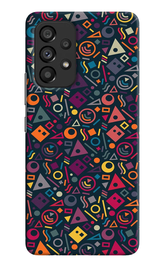 Geometric Abstract Samsung A53 5G Hard Case Back Cover by Casekaro