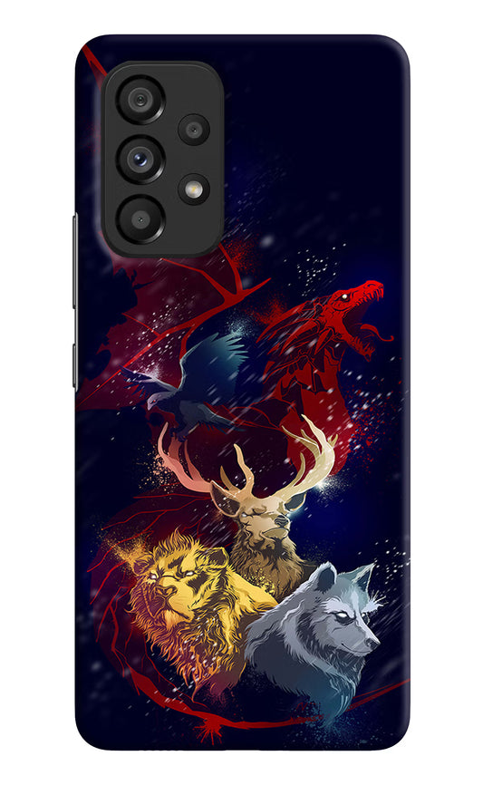 Game Of Thrones Samsung A53 5G Hard Case Back Cover by Casekaro