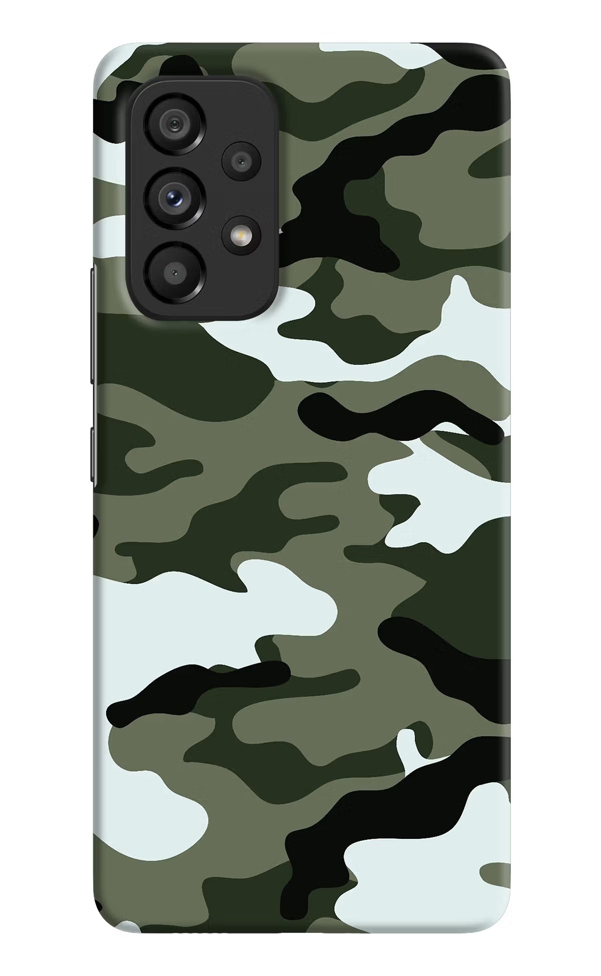 Camouflage Samsung A53 5G Hard Case Back Cover by Casekaro
