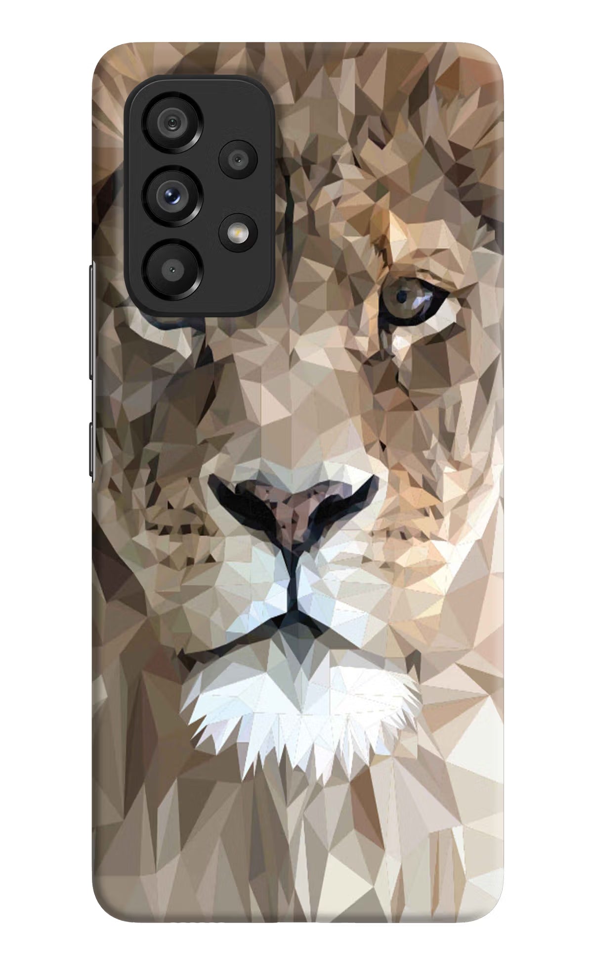 Lion Art Samsung A53 5G Hard Case Back Cover by Casekaro