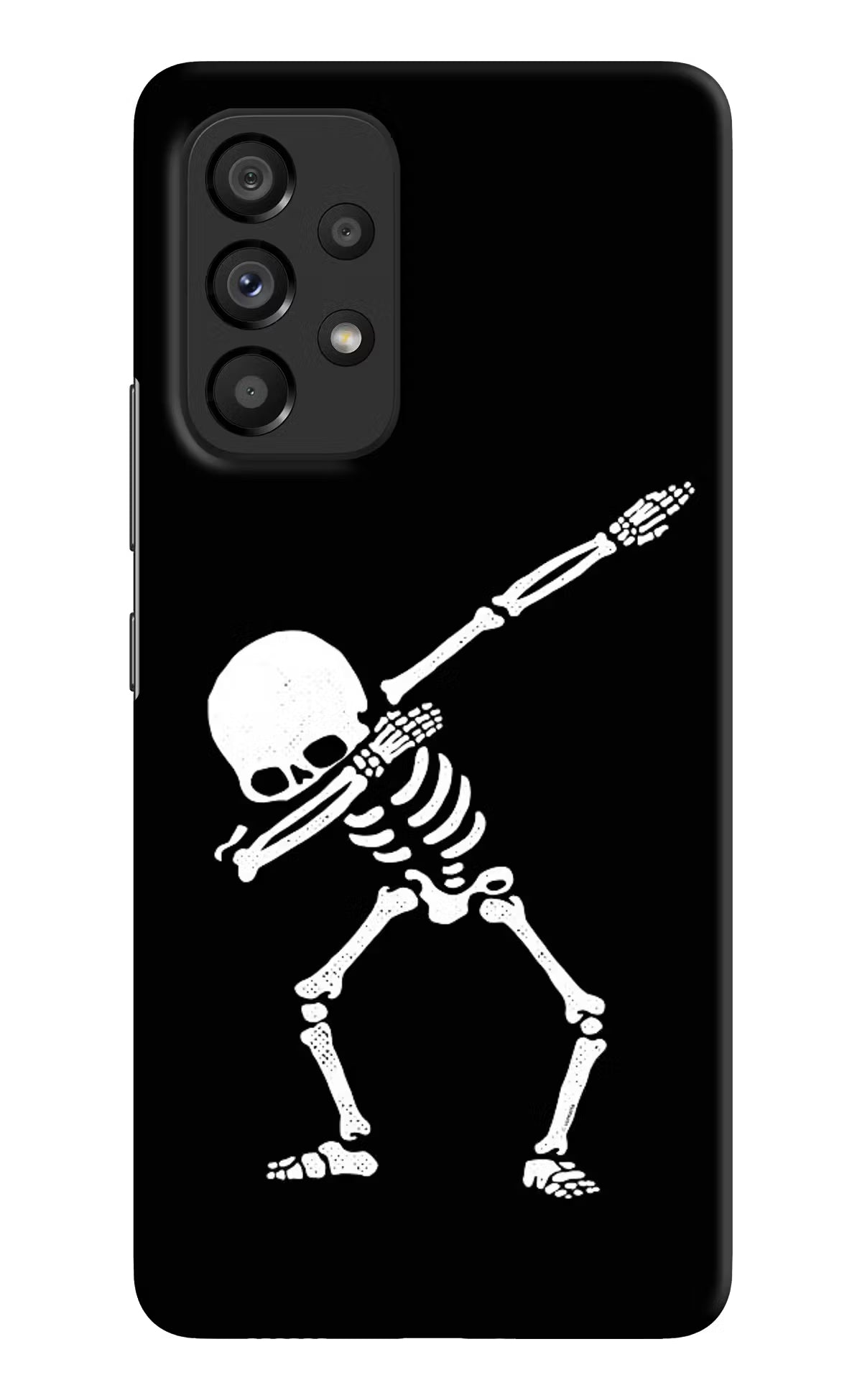 Dabbing Skeleton Art Samsung A53 5G Hard Case Back Cover by Casekaro