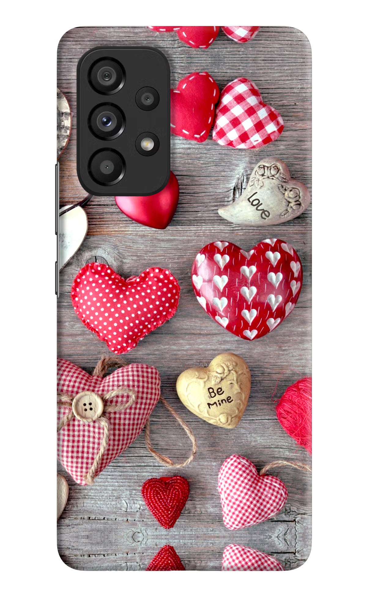 Love Wallpaper Samsung A53 5G Hard Case Back Cover by Casekaro